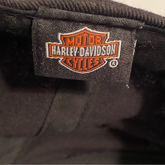 Harley Davidson Hat Mens Strap Back Black Hill Rallys 2002 Sturgis 62 - Picture 8 of 11